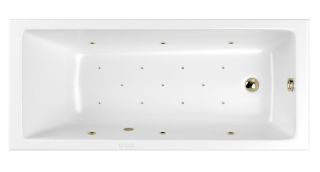 Гидромассажная ванна Whitecross Wave 0101.160080.100.RELAX.BR 160x80см Relax бронза